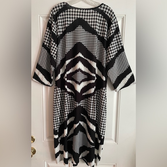 💙 Mlle Gabrielle beautiful print dress. Size 3X - Picture 2 of 6